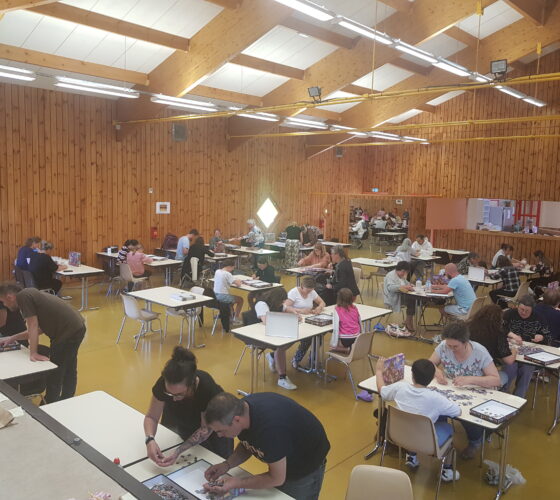 39 binômes ont participé au concours de puzzle